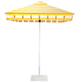 Load image into Gallery viewer, Original Parasol Co yellow stripe square umbrella front