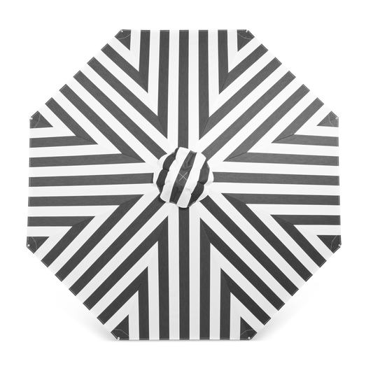 Vertical Stripe Umbrella Top