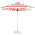 Load image into Gallery viewer, Horiztonal Stripe Umbrella Pink Front 
