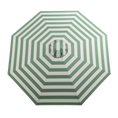 Load image into Gallery viewer, Horiztonal Stripe Umbrella Sage Top
