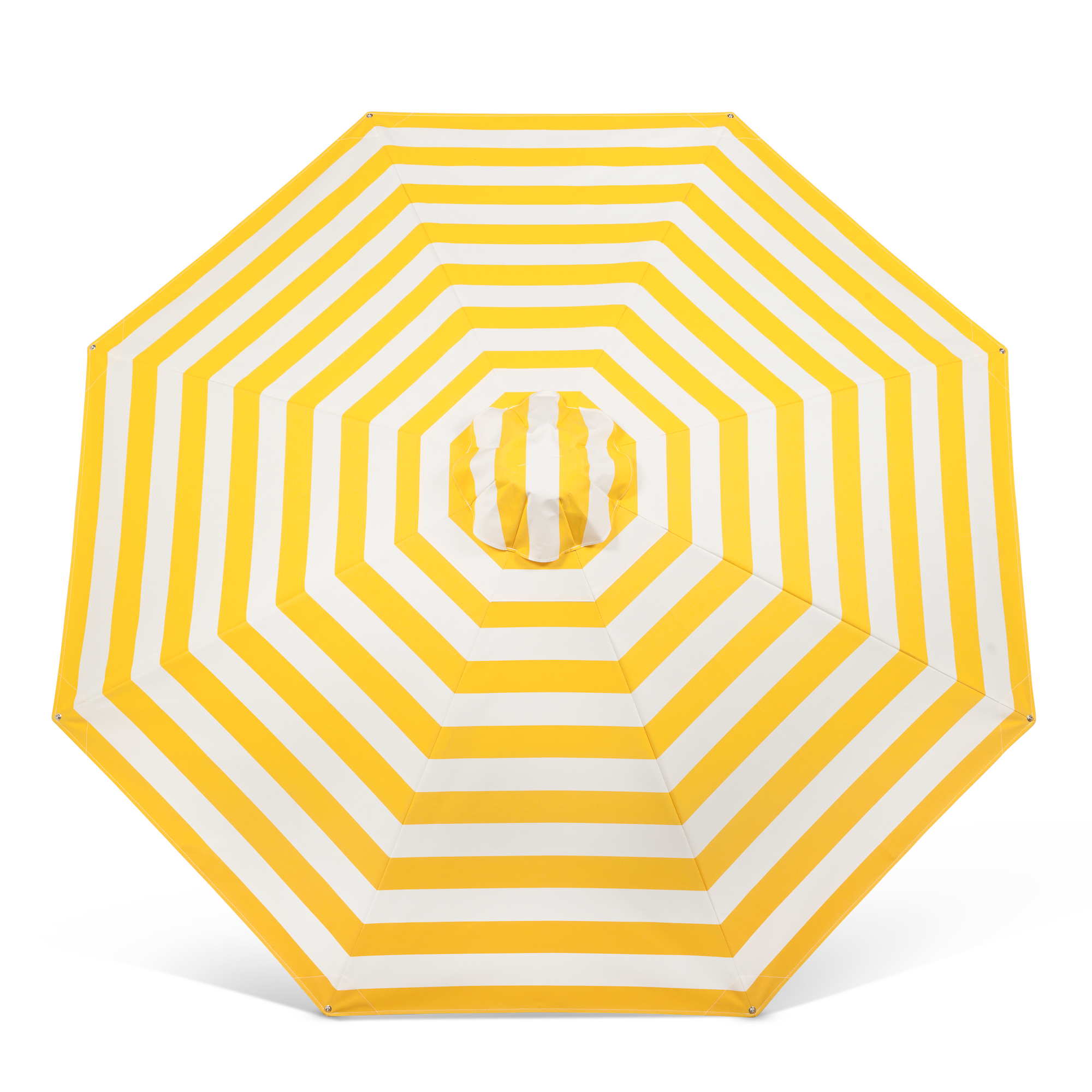 Horiztonal Stripe Umbrella Yellow Top
