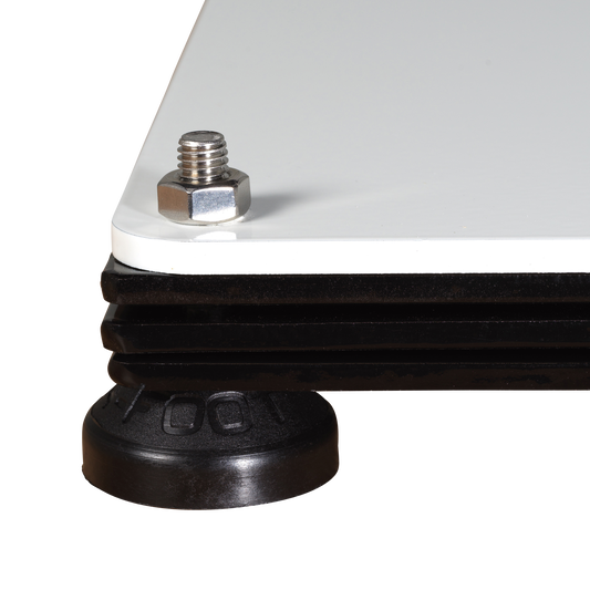 Weight and base with feet 